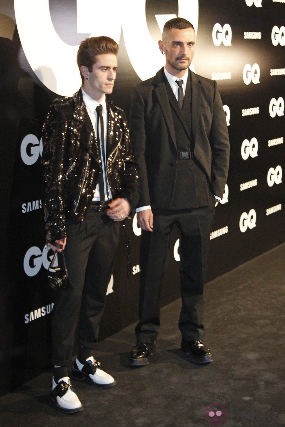 David Delfín y Pelayo Díaz en los Premios GQ Hombres del Año 2012