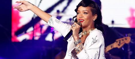 Concierto de Rihanna en Londres dentro del Tour 777