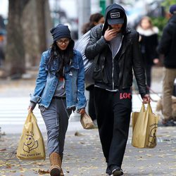 Vanessa Hudgens con su novio en New york