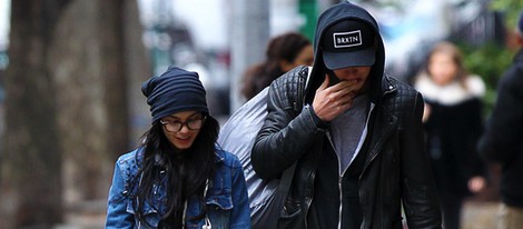 Vanessa Hudgens con su novio en New york
