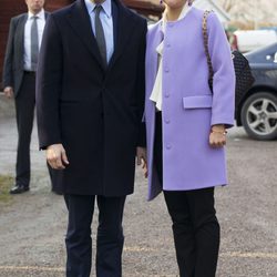 Los Príncipes Victoria y Daniel de Suecia en Fagersta