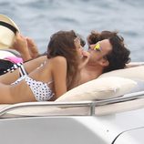 Fernando Alonso y Dasha Kapustina se relajan en Palma de Mallorca