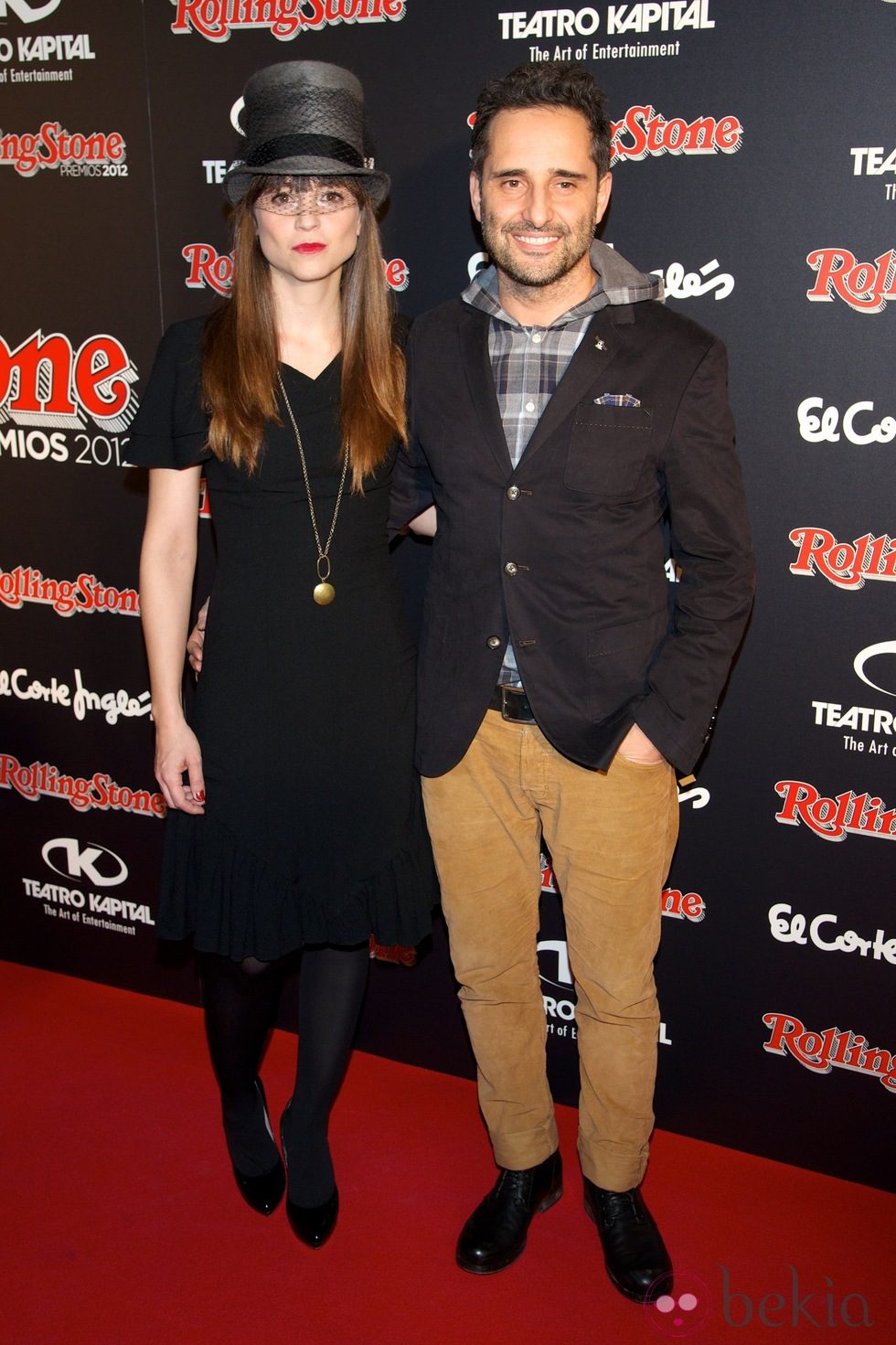 Leonor Watling y Jorge Drexler en los Premios Rolling Stone 2012