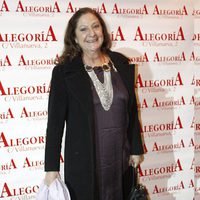 Rosario Pardo en la presentación del disco de Celia Flores 'En una calle blanca'
