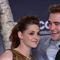 Kristen Stewart y Robert Pattinson en la premiere de 'Amanecer. Parte 2'