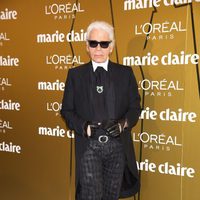 Karl Lagerfeld en los Premios Prix de la Moda de Marie Claire 2012