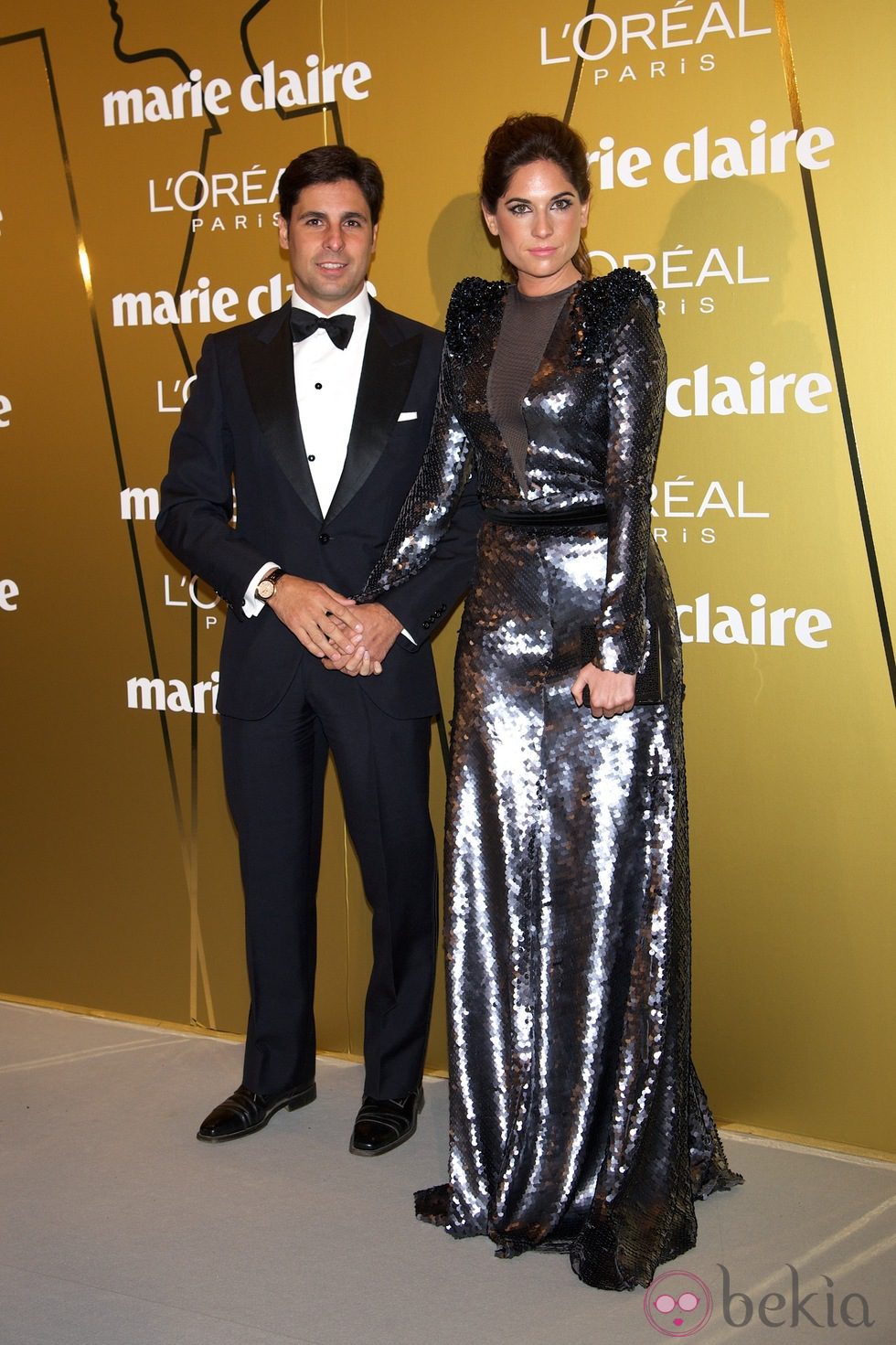 Francisco Rivera y Lourdes Montes en los Premios Prix de la Moda Marie Claire 2012