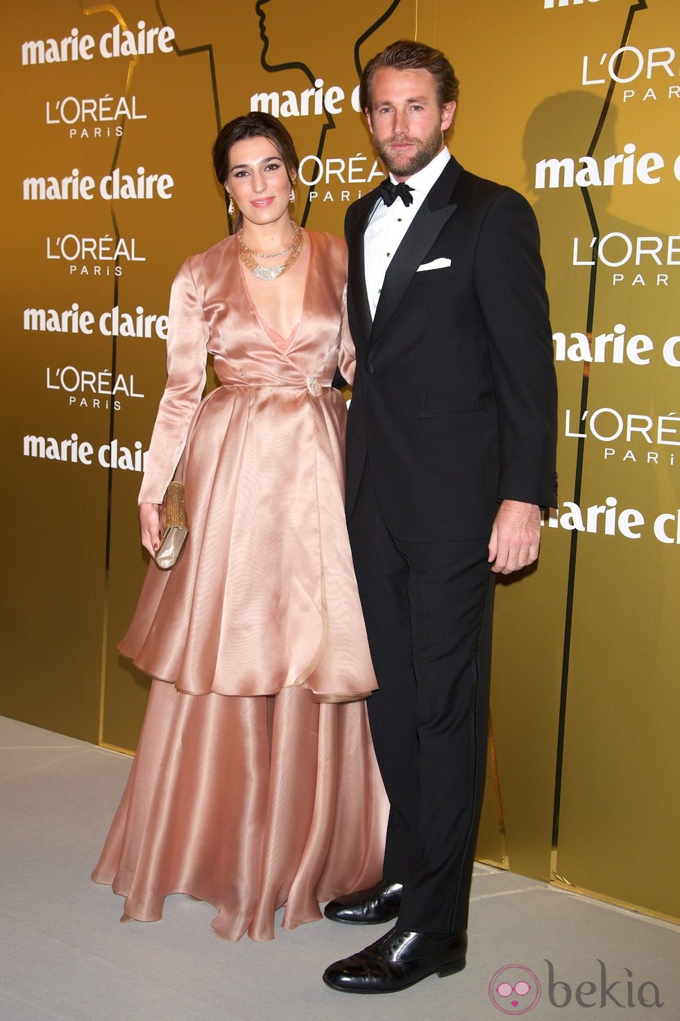 Eugenia Ortiz y Juan Melgarejo en los Premios Prix de la Moda de Marie Claire 2012