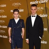 David Delfín y Pelayo Díaz en los Premios Prix de la Moda de Marie Claire 2012