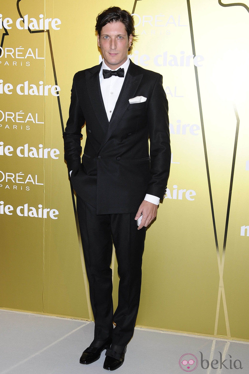 Luis Medina en los Premios Prix de la Moda de Marie Claire 2012