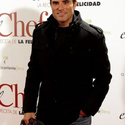 Luis Larrodera en el estreno de 'El Chef, la receta de la felicidad'