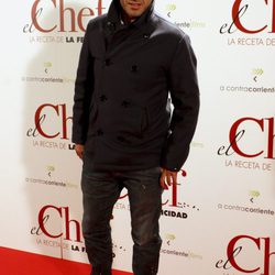 Nico Abad en el estreno de 'El Chef, la receta de la felicidad'