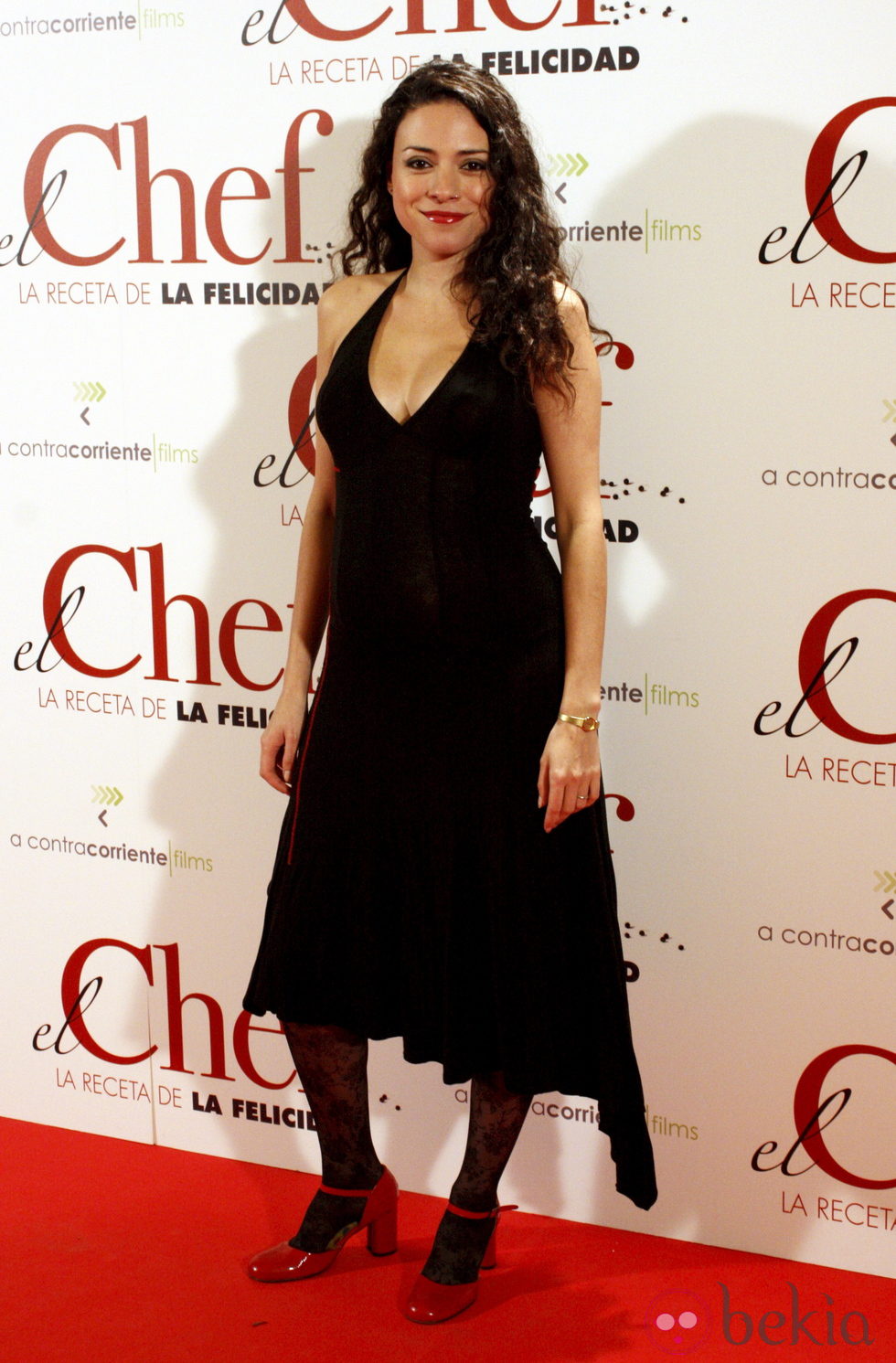 Ana Arias en el estreno de 'El Chef, la receta de la felicidad'