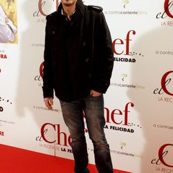 Antonio Pagudo en el estreno de 'El Chef, la receta de la felicidad'