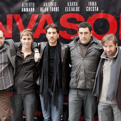 Daniel Calparsoro, Antonio de la Torre, Bernabé Fernández, Alberto Ammann y Karra Elejalde presentan 'Invasor' en Madrid