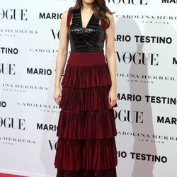 Laetitia Casta en la presentación del número de diciembre 2012 de Vogue España