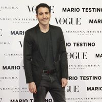 Miguel Ángel Silvestre en la presentación del número de diciembre 2012 de Vogue España