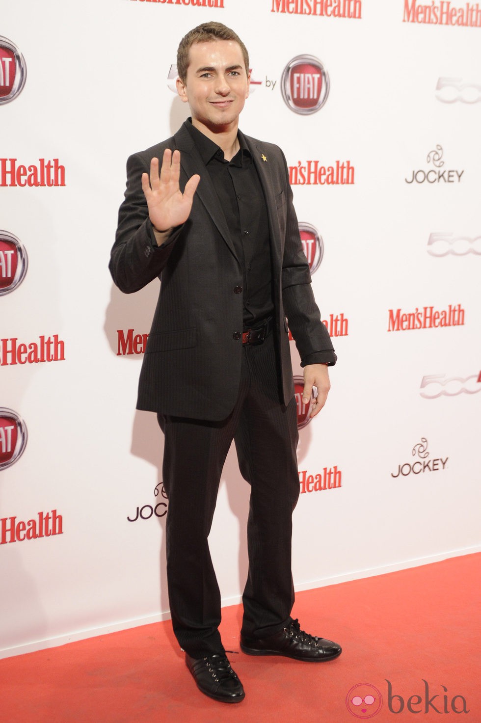 Jorge Lorenzo en los Premios Men's Health Hombres del Año 2012