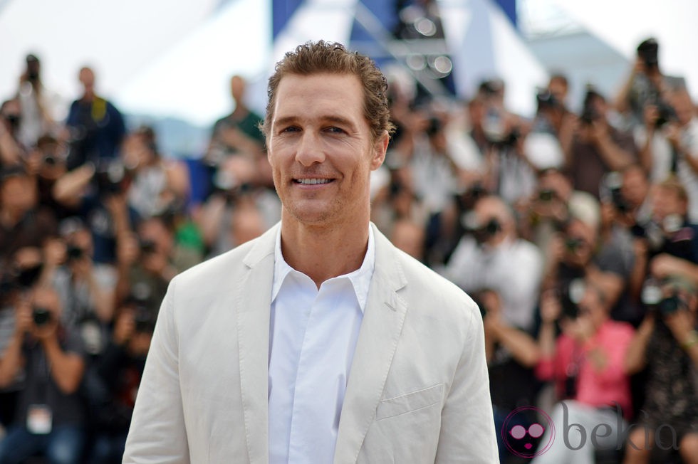 Matthew McConaughey en el festival de Cannes