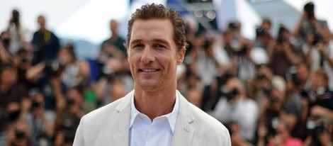 Matthew McConaughey en el festival de Cannes