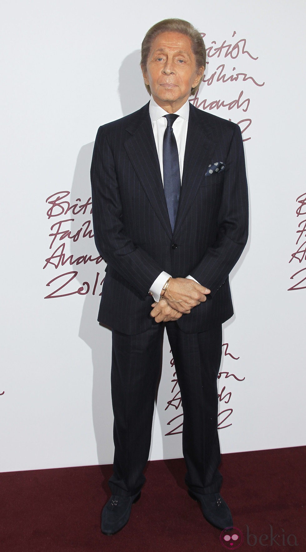 Valentino en los British Fashion Awards 2012