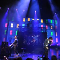 Los Jonas Brothers en su concierto de Los Ángeles