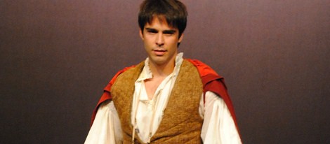 Álex Barahona en el estreno de la obra de teatro 'Romeo'