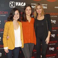 Nadia de Santiago y Natalia Sánchez en el estreno de 'Invasor' en Madrid