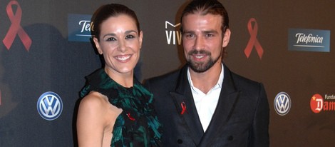 Raquel Sánchez Silva y Mario Biondo en la gala contra el Sida 2012 de Barcelona