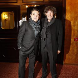 Mariano Peña y Francis Lorenzo en los Premios Ondas 2012