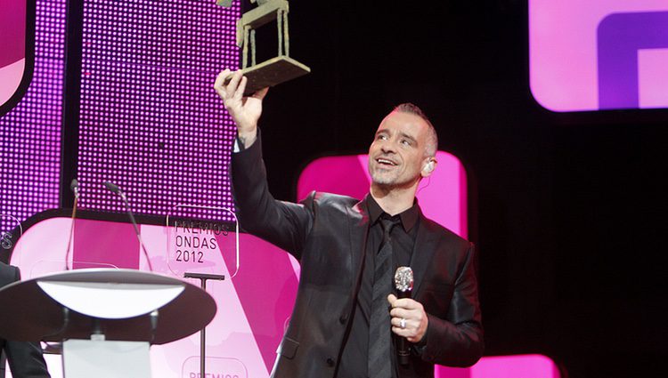 Eros Ramazzotti en los Premios Ondas 2012