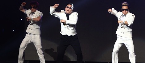 Psy en el concierto Jingle Ball 2012 en Los Angeles