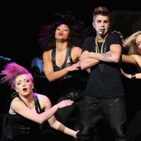 Justin Bieber en el concierto Jingle Ball 2012 en Los Angeles