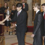 La Princesa Letizia entrega uno de los Premios Nacionales del Deporte 2011