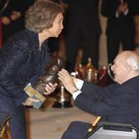 La Reina Sofía entrega uno de los Premios Nacionales del Deporte 2011 a Alfredo Di Stefano