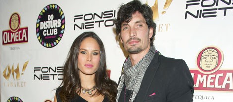 Mireia Canalda y Felipe López en el cumpleaños de Fonsi Nieto