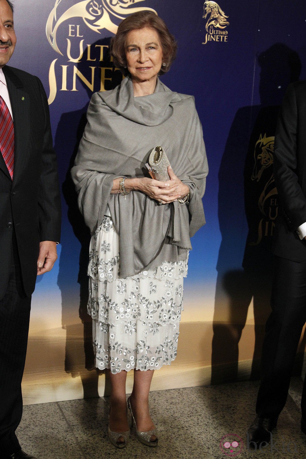 La Reina Sofía en el estreno del musical 'El último jinete'
