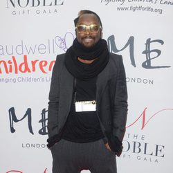 Will.i.am en la Noble Gift Gala 2012 celebrada en Londres