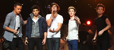 One Direction en el concierto Jingle Ball 2012 de Nueva York