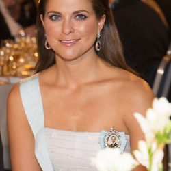 Magdalena de Suecia en la ceremonia de entrega de los Premios Nobel 2012