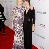 María Belon y Naomi Watts en el estreno de 'Lo imposible' en Los Ángeles