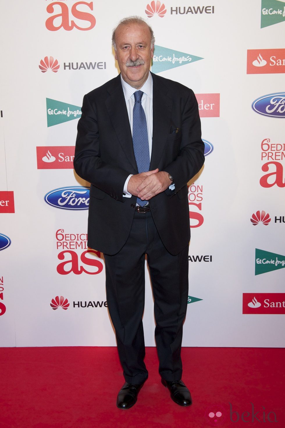 Vicente del Bosque en los Premios As del Deporte 2012