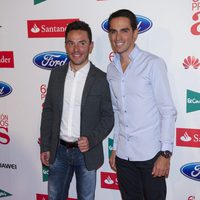Purito Rodríguez y Alberto Contador en los Premios As del Deporte 2012