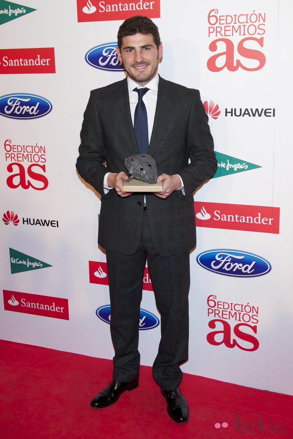 Iker Casillas en los Premios As del Deporte 2012