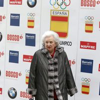 La Infanta Pilar en la gala del centenario del Comité Olímpico Español