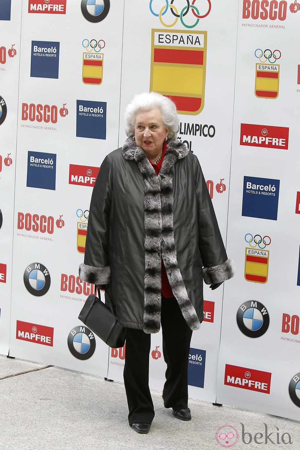 La Infanta Pilar en la gala del centenario del Comité Olímpico Español