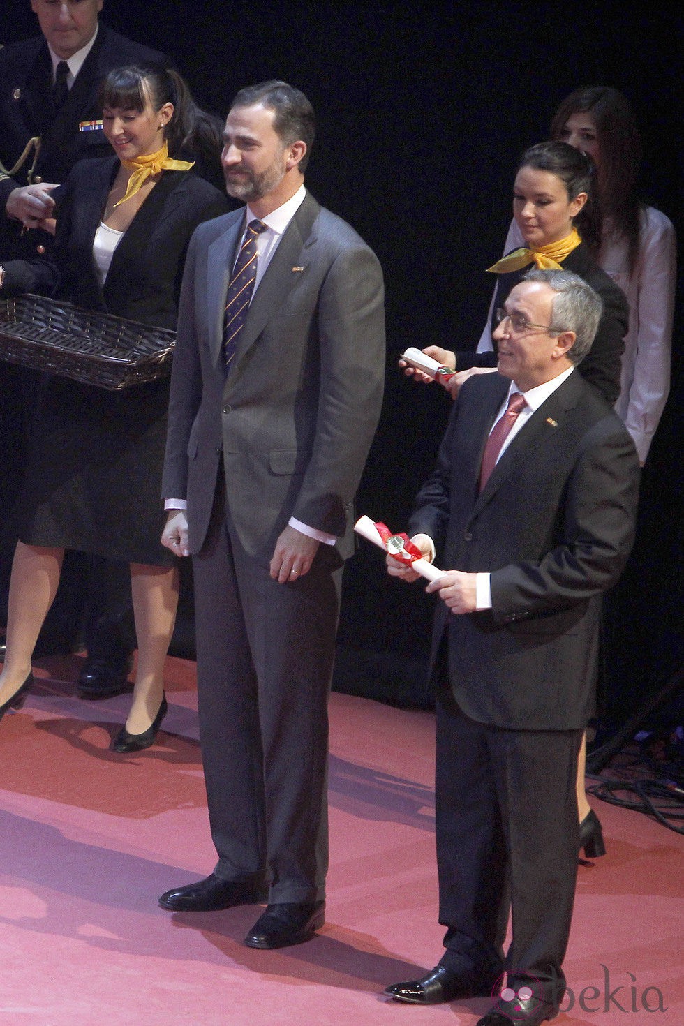 El Príncipe Felipe en la gala del centenario del Comité Olímpico Español