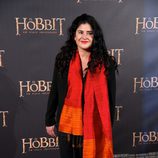 Lucía Etxebarria en el estreno de 'El Hobbit: Un viaje inesperado' en Madrid