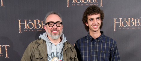Álex de la Iglesia en el estreno de 'El Hobbit: Un viaje inesperado' en Madrid