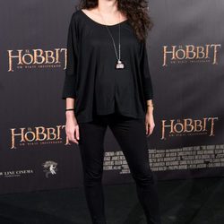 Ana Arias en el estreno de 'El Hobbit: Un viaje inesperado' en Madrid